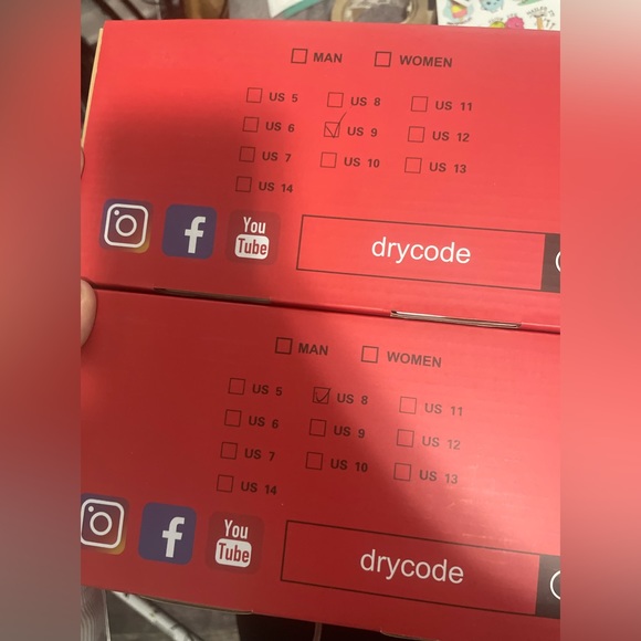 DRYCODE shoes. Men size 7 - Picture 5 of 7